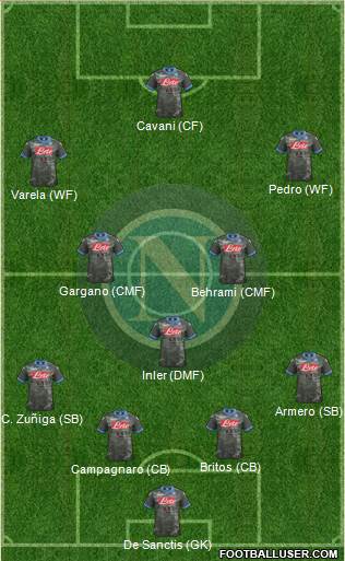 Napoli Formation 2014