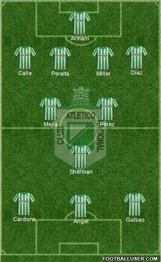 CDC Atlético Nacional Formation 2014