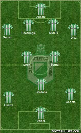 CDC Atlético Nacional Formation 2014