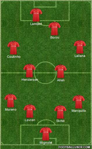 Liverpool Formation 2014