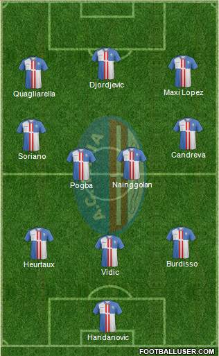 Pavia Formation 2014