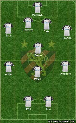 Sport C Recife Formation 2014