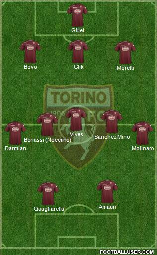 Torino Formation 2014