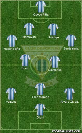 C.D. Leganés S.A.D. Formation 2014