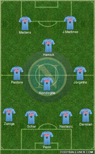 Napoli Formation 2014