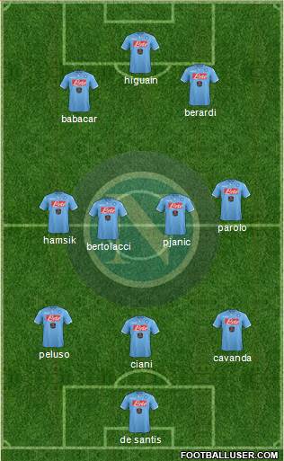 Napoli Formation 2014