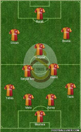 Galatasaray SK Formation 2014
