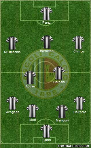 Ascoli football formation