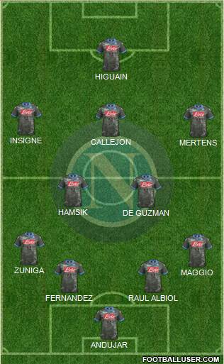 Napoli Formation 2014