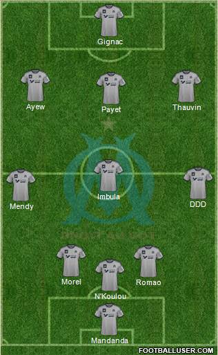 Olympique de Marseille Formation 2014