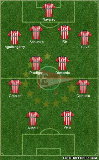 Estudiantes de La Plata Formation 2014