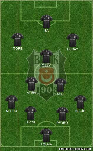 Besiktas JK Formation 2014