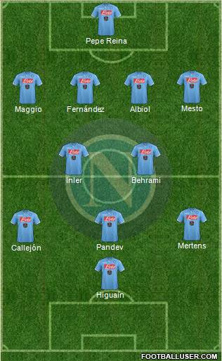 Napoli Formation 2014