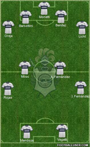 Gimnasia y Esgrima de La Plata Formation 2014