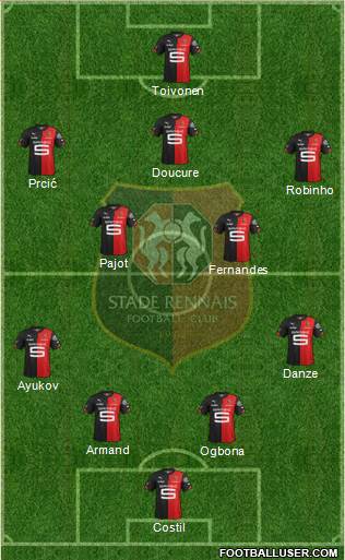 Stade Rennais Football Club Formation 2014