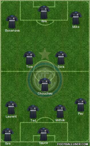 F.C. Internazionale Formation 2014