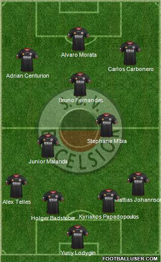 SBV Excelsior Formation 2014