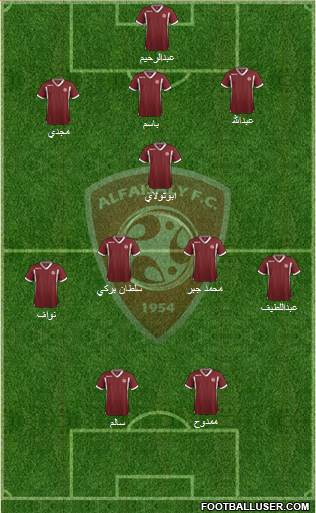 Al-Faysali (KSA) Formation 2014