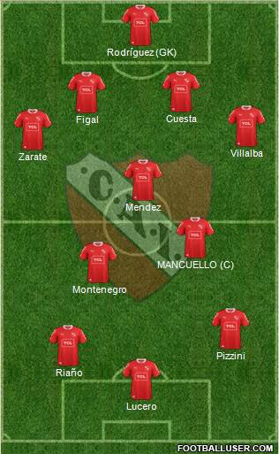 Independiente Formation 2014