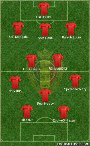 Belgium Formation 2014