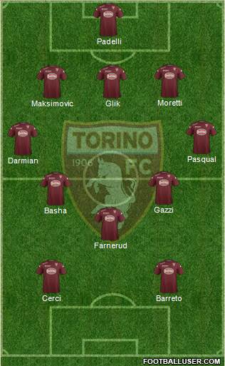 Torino Formation 2014