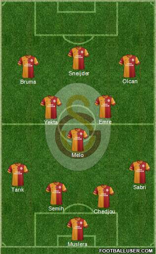 Galatasaray SK Formation 2014
