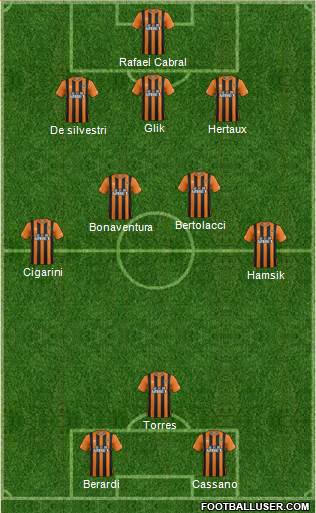 Hull City Formation 2014
