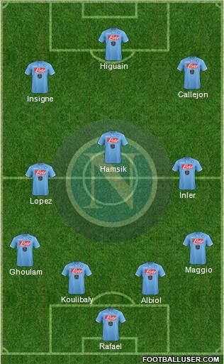 Napoli Formation 2014