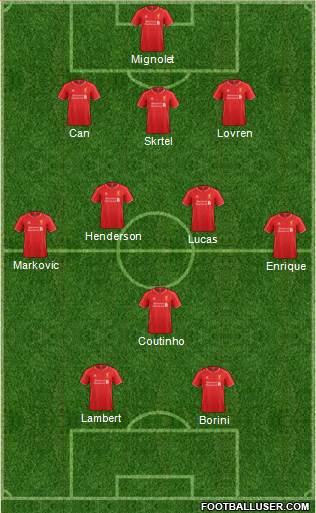 Liverpool Formation 2014