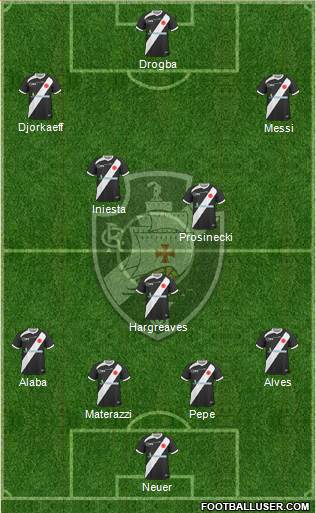 CR Vasco da Gama Formation 2014