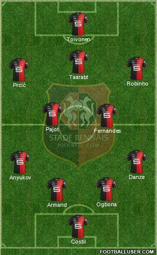 Stade Rennais Football Club Formation 2014