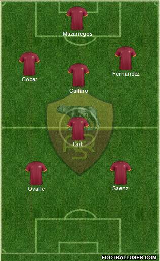 AS Roma Formation 2014