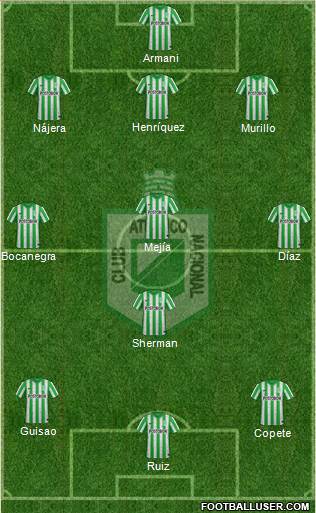 CDC Atlético Nacional Formation 2014