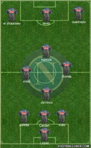 Napoli Formation 2014
