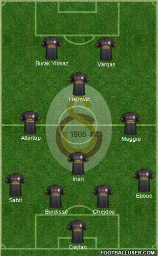 Galatasaray SK Formation 2014