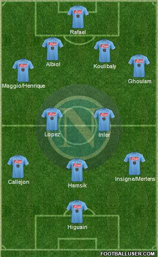 Napoli Formation 2014