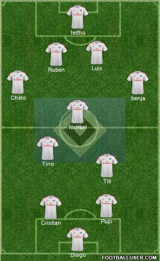 Hamburger SV Formation 2014