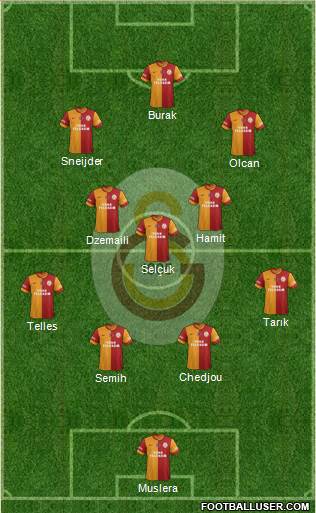 Galatasaray SK Formation 2014