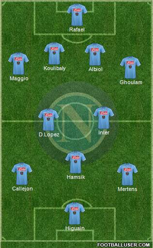 Napoli Formation 2014