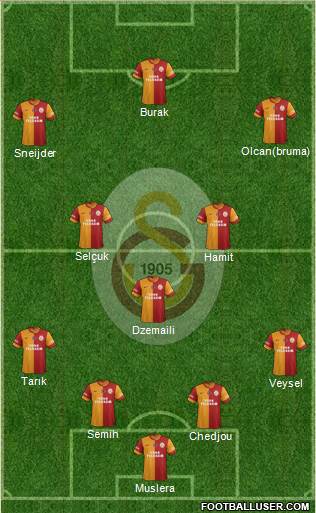 Galatasaray SK Formation 2014