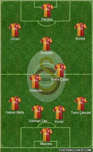 Galatasaray SK Formation 2014