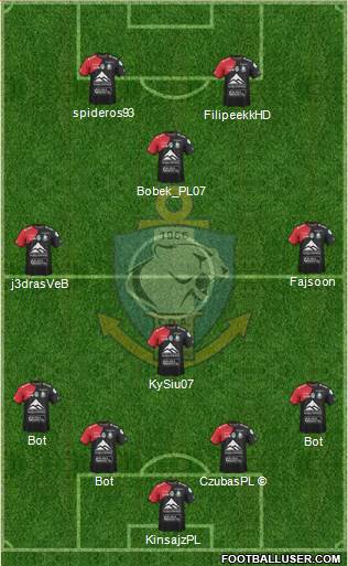 CD Antofagasta S.A.D.P. Formation 2014