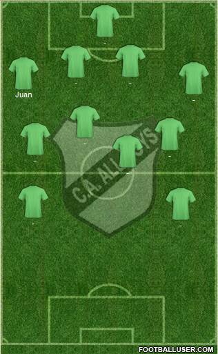 All Boys Formation 2014
