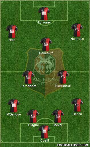 Stade Rennais Football Club Formation 2014