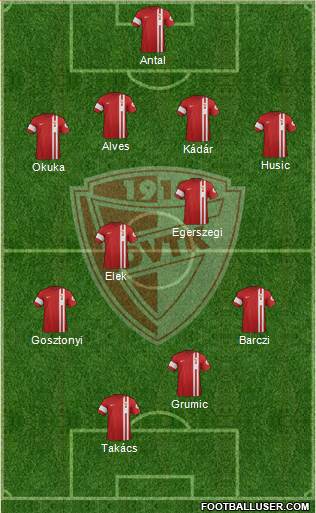 Diósgyõri VTK Formation 2014