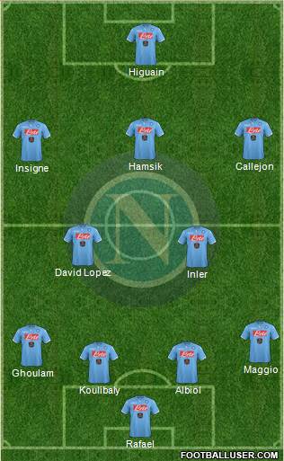 Napoli Formation 2014