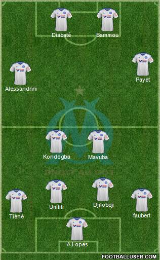 Olympique de Marseille Formation 2014