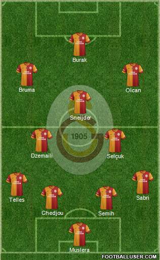 Galatasaray SK Formation 2014