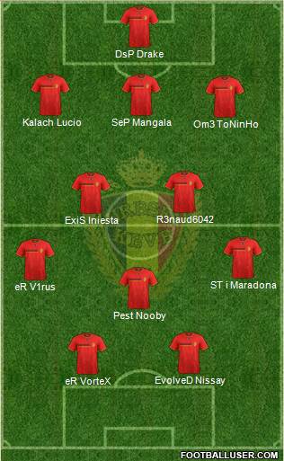 Belgium Formation 2014