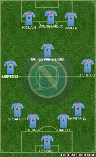 Napoli Formation 2014